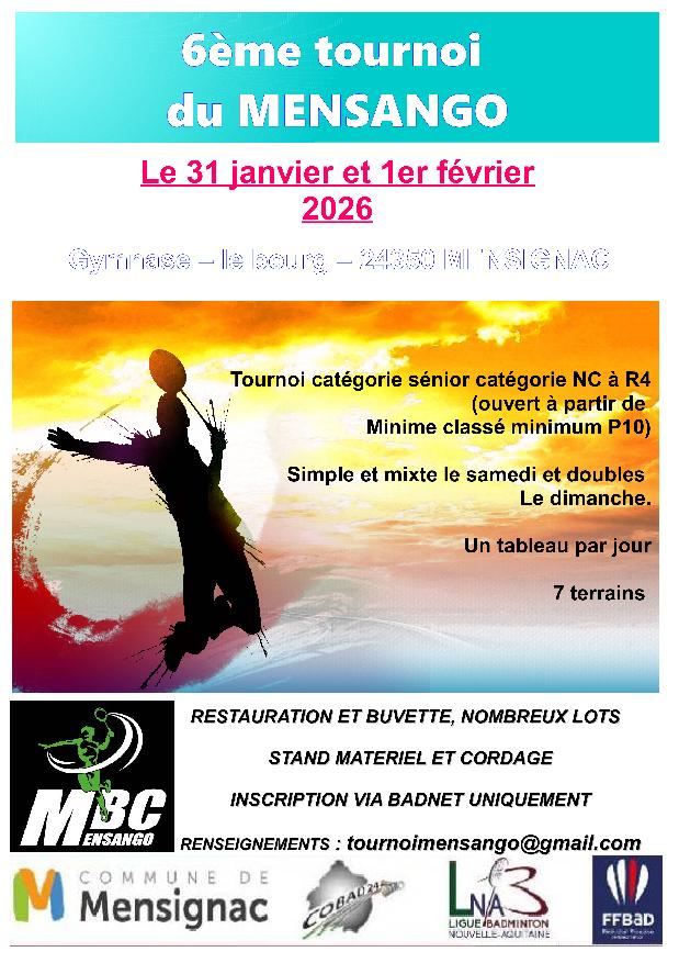 6ème tournoi du MENS AN GO